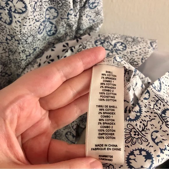 Rebecca Taylor Blue and White Cactus Fleur Tie Strap Mini Sun Dress - Picture 11 of 12